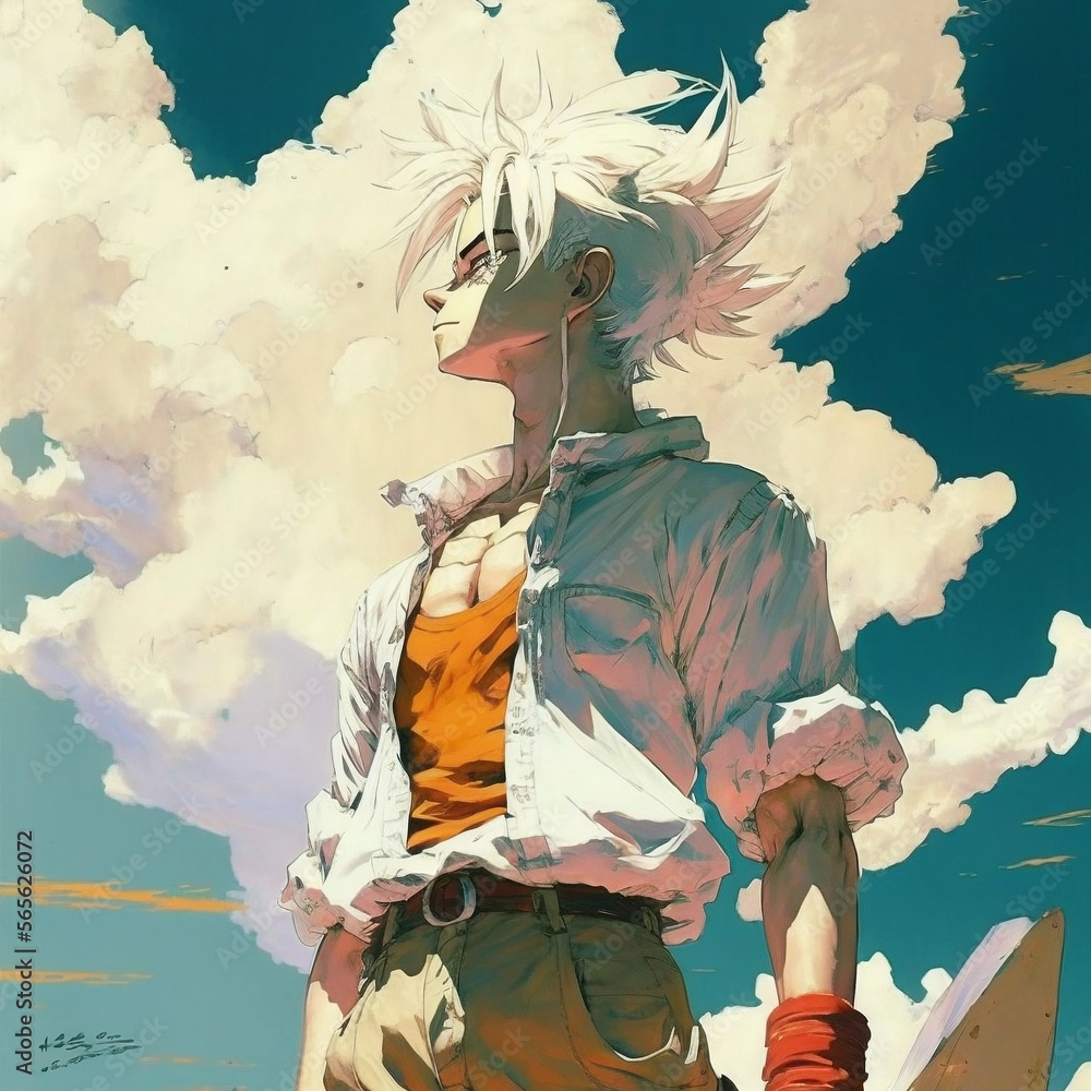 Fototapeta premium anime character concept art