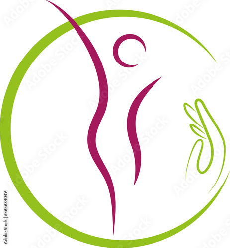 Hand und Frau, Frauenarzt, Logo