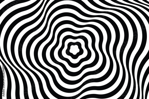 Trippy illusion background