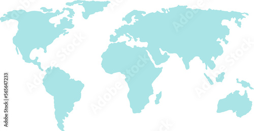 Blue-green world map.PNG file