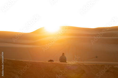 sunset in the desert © Allison
