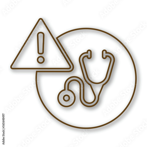 Diagnose, error, consultancy icon