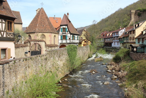 Old town of Kaysersberg in France