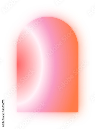 Dreamy Glowing Shape Design Element