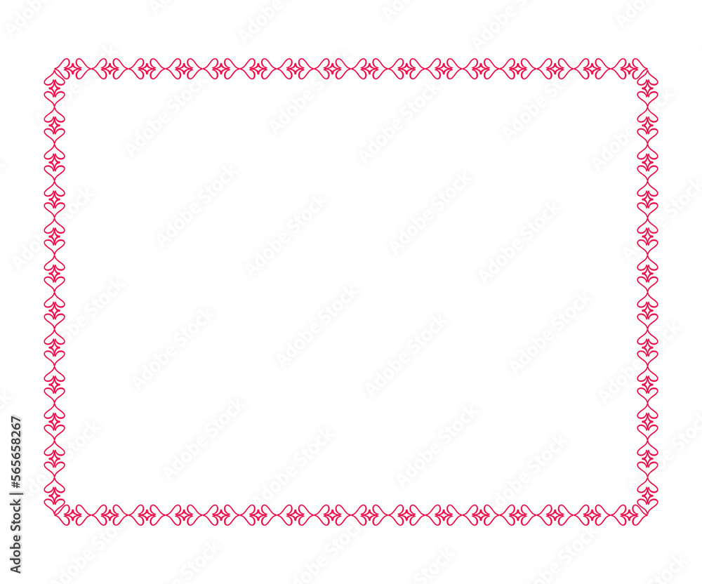 abstract artistic creative red floral border abstract artistic creative red floral border