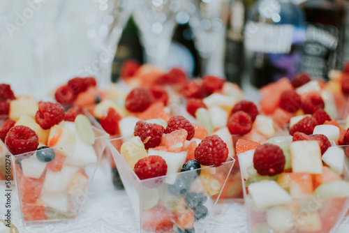 strawberries in a glass