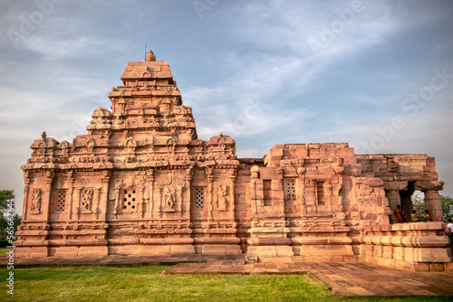 The Mallikarjuna temple at Pattadakal temple complex Karnataka India.