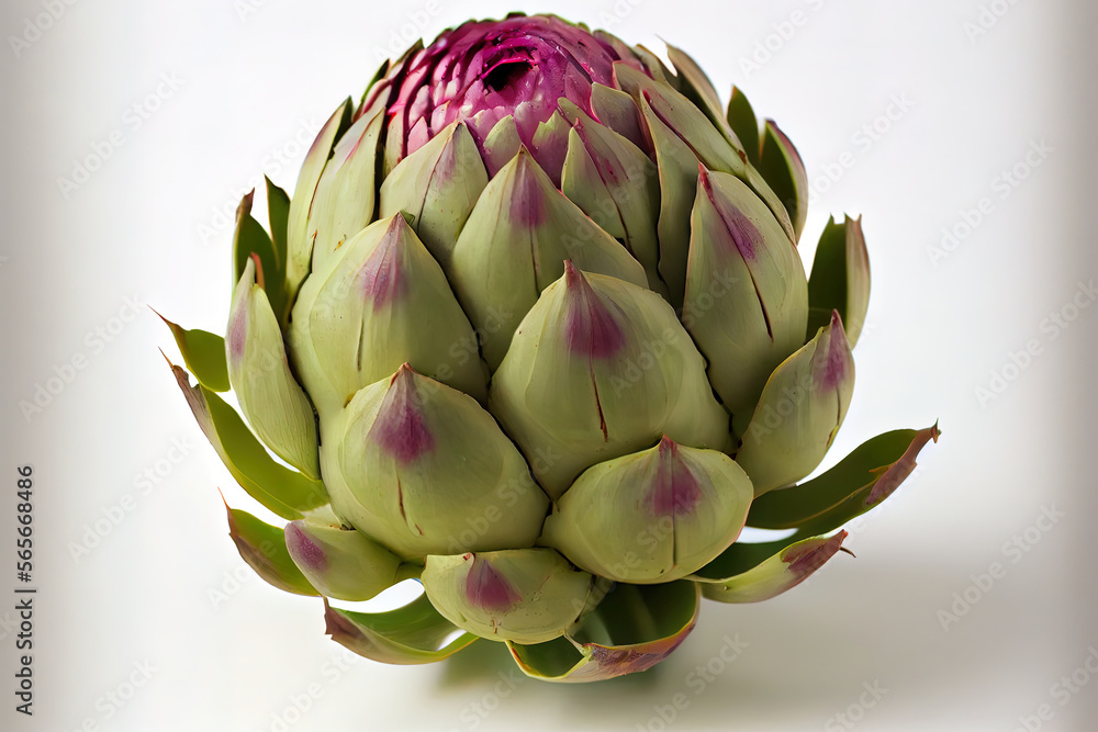 Fototapeta premium Special One natural Artichoke with white