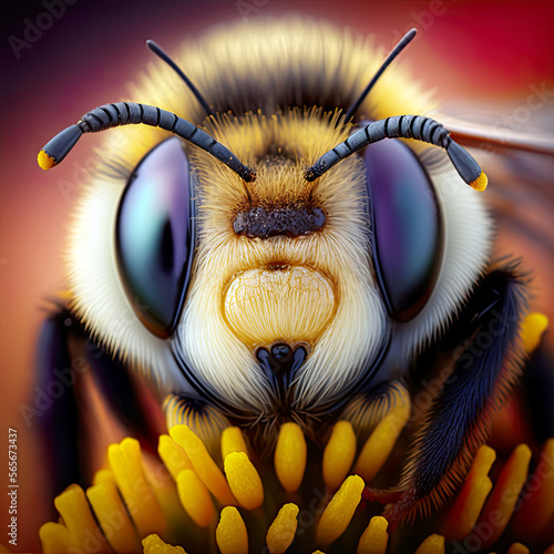 Bee Macro Photography