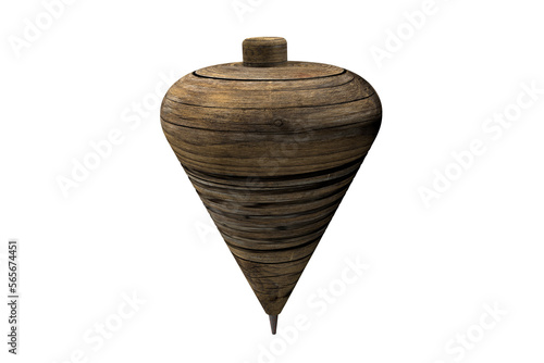 ancient Neapolitan game made from a wooden top rolled up with string that rotated quickly called strummolo photo