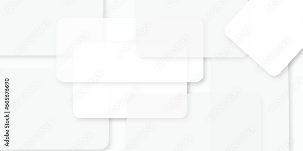White soft square background used for cover page slide template assignment ppt image theme wallpaper image illustration decoreation paper 3d style business banner