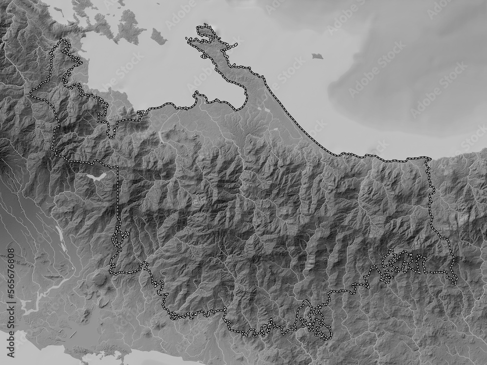 Ngobe Bugle, Panama. Grayscale. No legend Ngobe Bugle, Panama. Grayscale. No legend