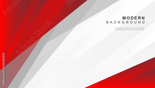 abstract red background with geometric shapes
