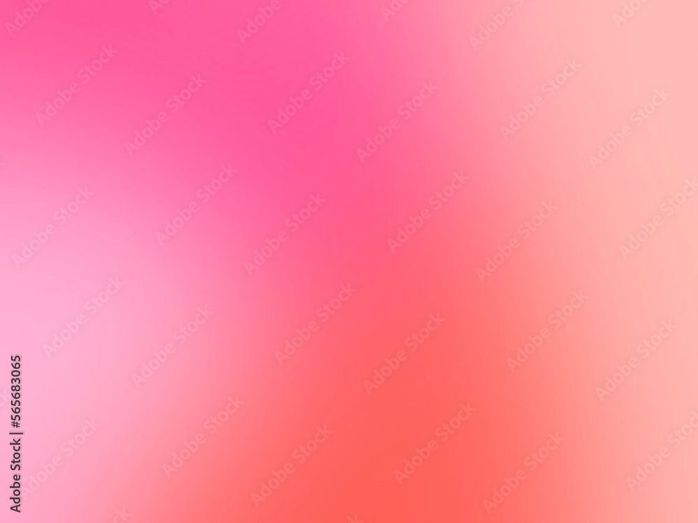 Pink peach coral blur background 