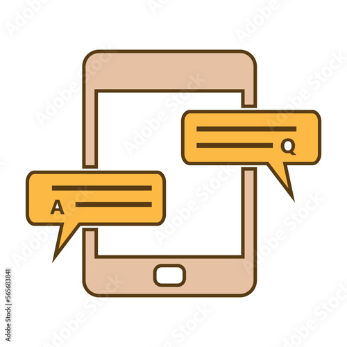 Question, and, answer icon