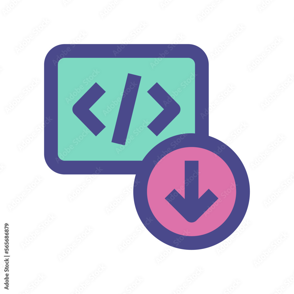 download code icon for your website, mobile, presentation, and logo design. download code icon for your website, mobile, presentation, and logo design.