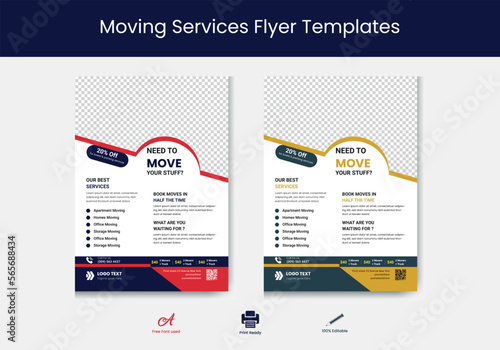 We Are Moving Flyer Templates