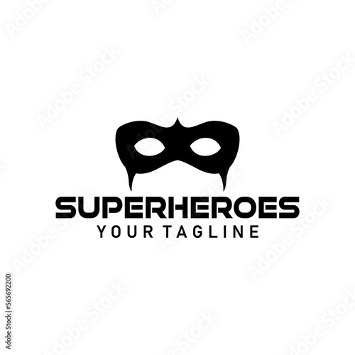 superhero logo vector