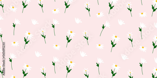 Background of small flower for fabric pattern