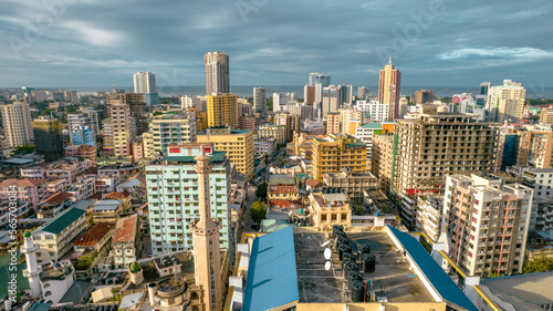 Aerial view of Dar es Salaam in Tanzania © STORYTELLER