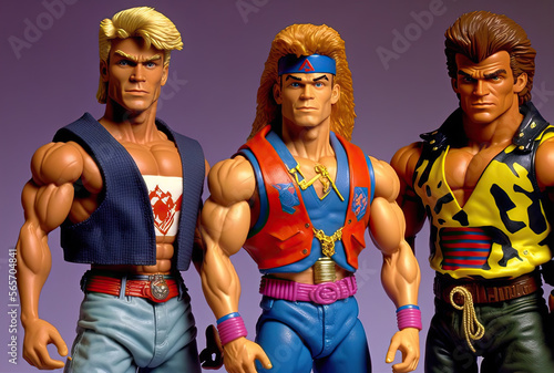 Cool Dude Action Dolls