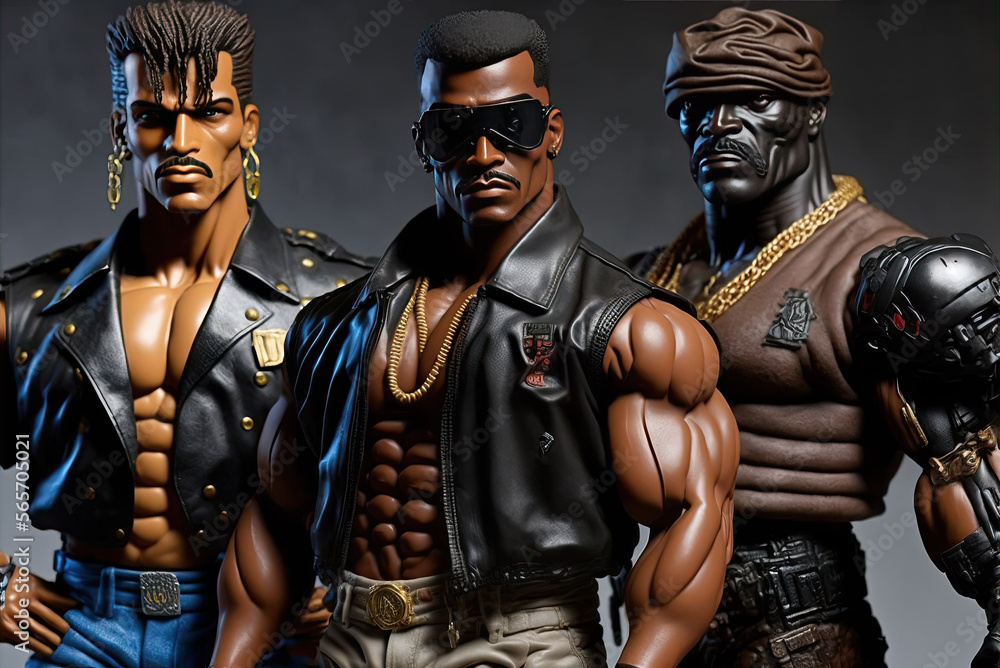 Buff Dudes from Beyond Action Figures Buff Dudes from Beyond Action Figures