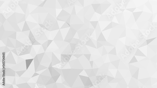 Abstract mosaic abstract backround. Light gray triangular low poly style pattern.