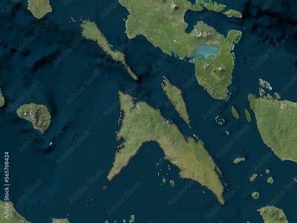 Masbate, Philippines. Low-res satellite. No legend Masbate, Philippines. Low-res satellite. No legend