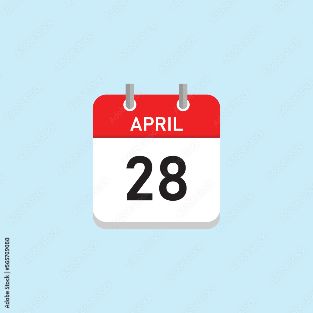 April 28 Concept Design. Vector Illustration. April 28 Concept Design. Vector Illustration.