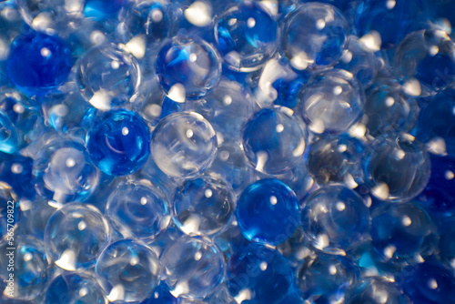 close up of orbeez