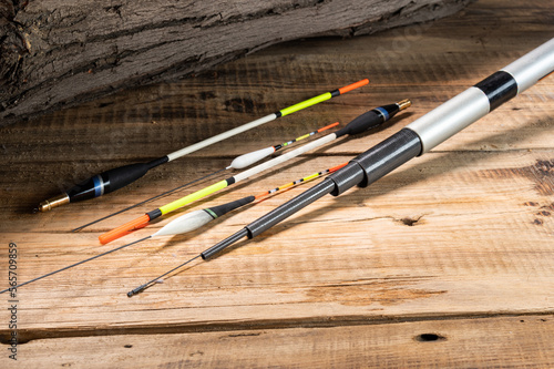 Wallpaper Mural Floats for fishing in various shapes. Multicolored plastic floats. Floats for sports fishing. Torontodigital.ca