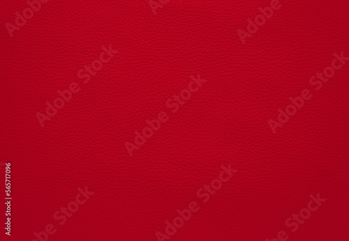 Close-up of detailed sexy hot red faux leather surface. High resolution full frame textured background.