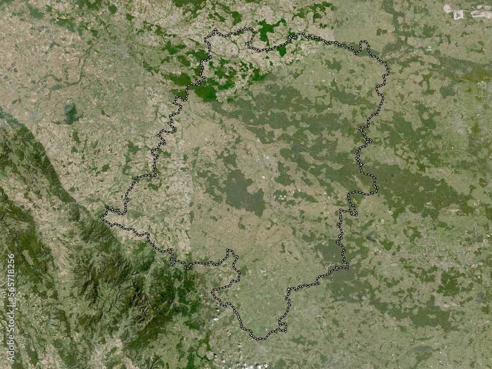 Opolskie, Poland. Low-res satellite. No legend Opolskie, Poland. Low-res satellite. No legend