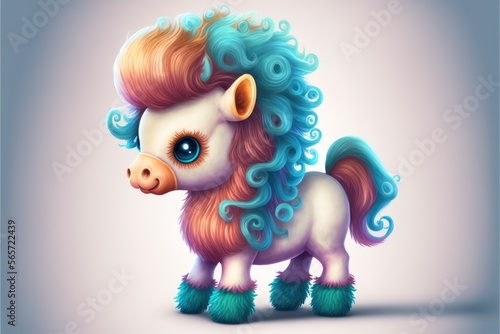 cute pony - generative ai