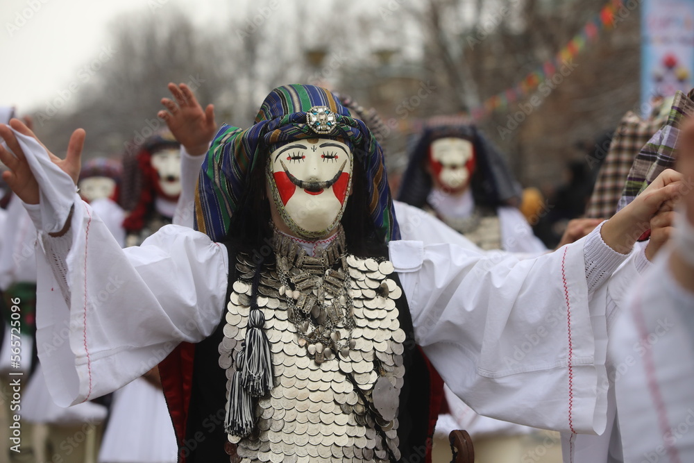 International masquerade festival Surva in Pernik, Bulgaria