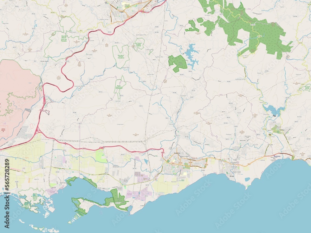 Guayama, Puerto Rico. OSM. No legend Guayama, Puerto Rico. OSM. No legend