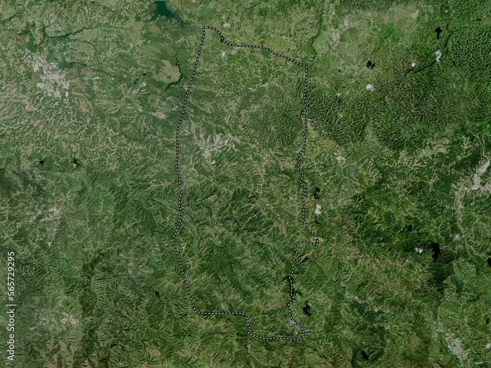 Lares, Puerto Rico. High-res satellite. No legend Lares, Puerto Rico. High-res satellite. No legend