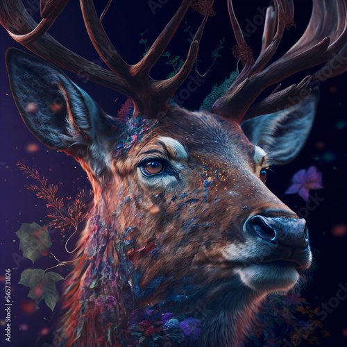 deer in the forest