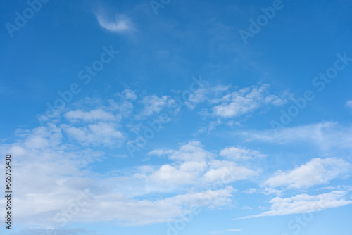 Fototapeta Naklejka Na Ścianę i Meble -  Blue Sky with Clouds