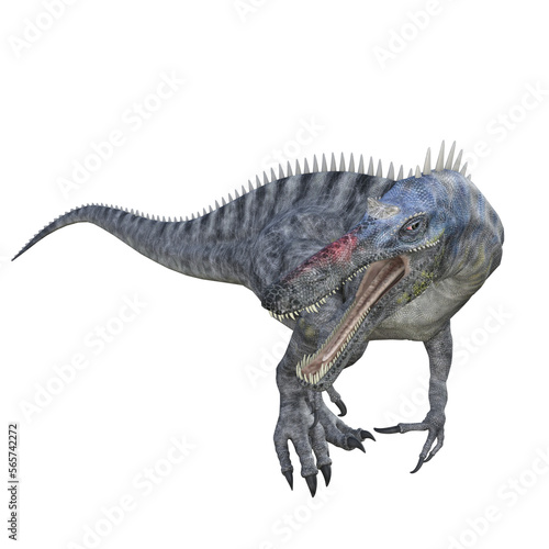 Suchomimus dinosaur isolated 3d render