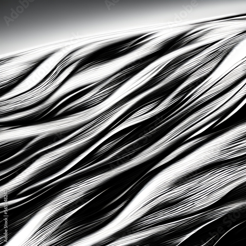 Abstract Waves Background "Generative AI"