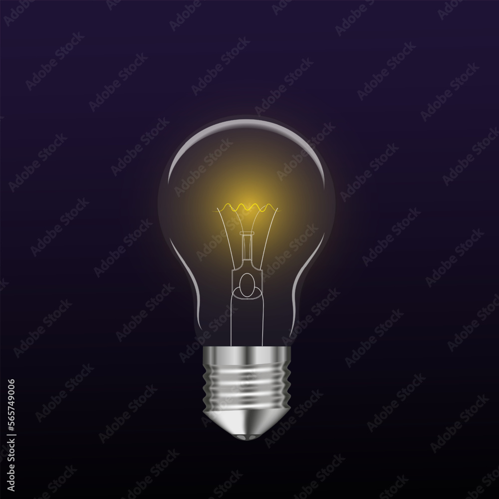 Light bulb with rays shine. Cartoon style. Flat style. Hand drawn style. Doodle style. Symbol of creativity, innovation, inspiration, invention and idea. Vector illustration Light bulb with rays shine. Cartoon style. Flat style. Hand drawn style. Doodle style. Symbol of creativity, innovation, inspiration, invention and idea. Vector illustration