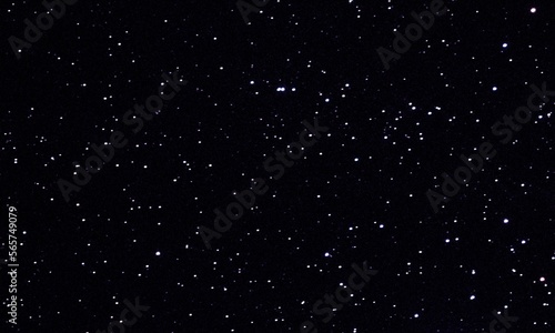 Bright stars and galaxy outer space sky night universe background.