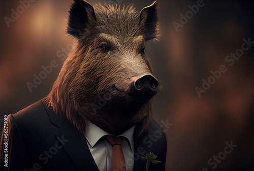 A Boar in the office, Generative ai