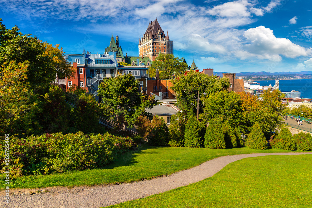 Frontenac Castle in Quebec City