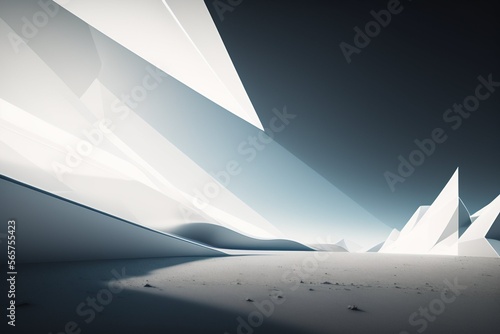 White background abstract wallpaper  empty for design  Generative Ai texture