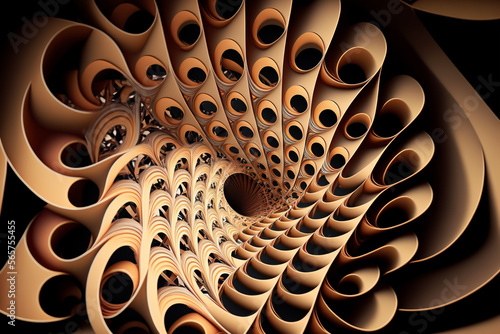 Wallpaper Mural Lyapunov fractal background Torontodigital.ca