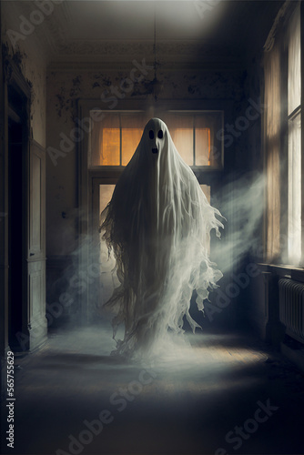Spooky ghost, generative ai