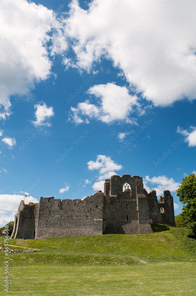 Oystermouth Castle - Mumbles, Swansea - Wales