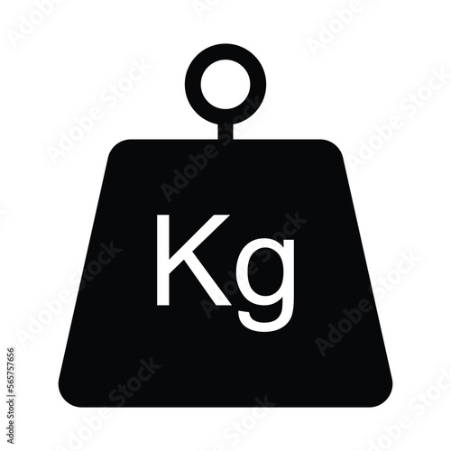 weight icon vector